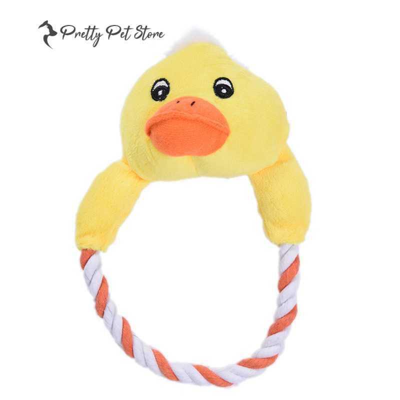Plush Dog Circular Chewing Toy Dogs Toys 