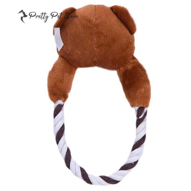 Plush Dog Circular Chewing Toy Dogs Toys 