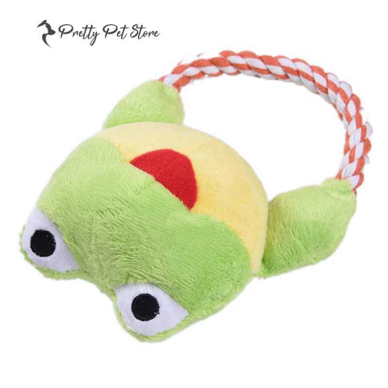 Plush Dog Circular Chewing Toy Dogs Toys 