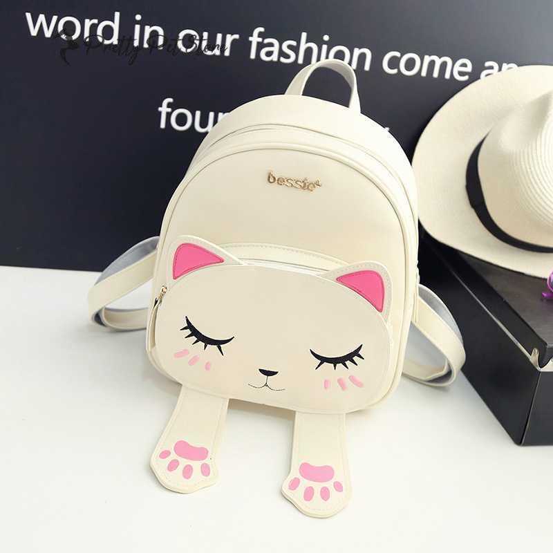 Women's Cute Cat Backpack Bags & Wallets For Pet Fans 