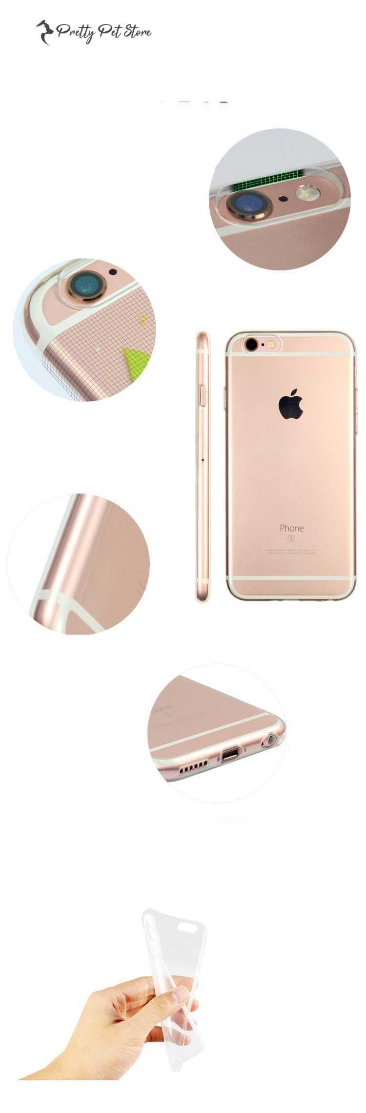 Cute Animals Soft Silicone Cases for iPhone For Pet Fans Phone Accessories 