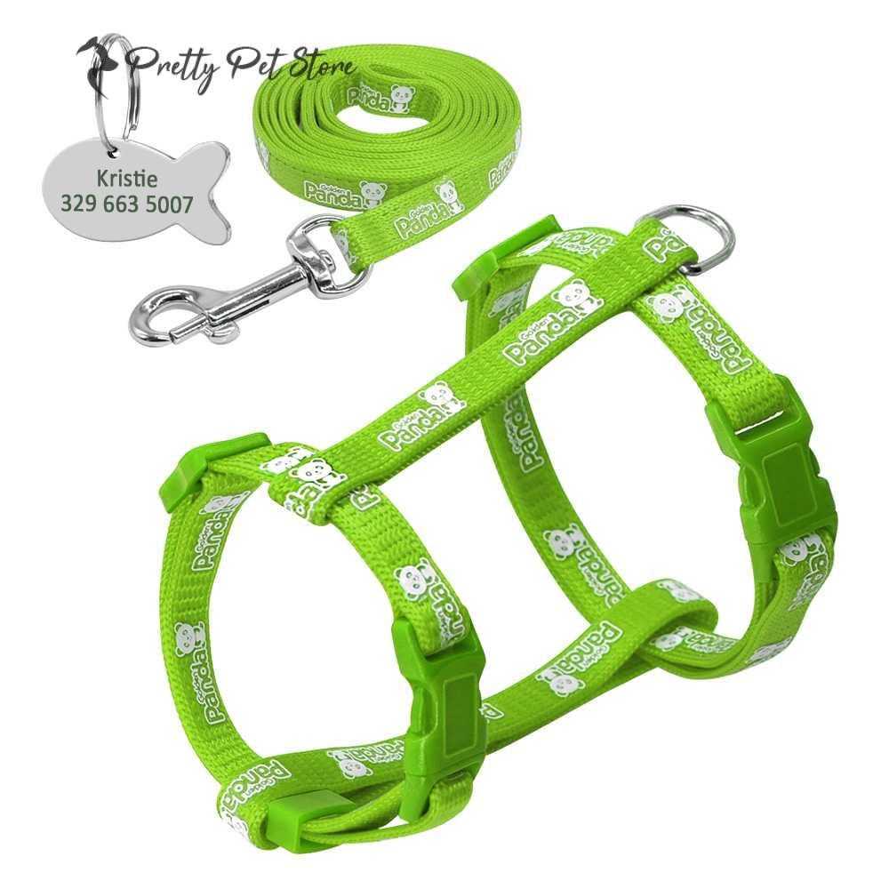 Cat's Luminous Harness And Leash Set Cats Collars, Harnesses & Leashes 