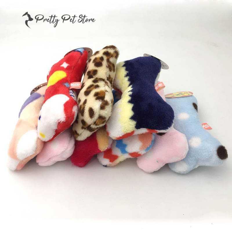 Cute Bone Plush Toy Dogs Toys 