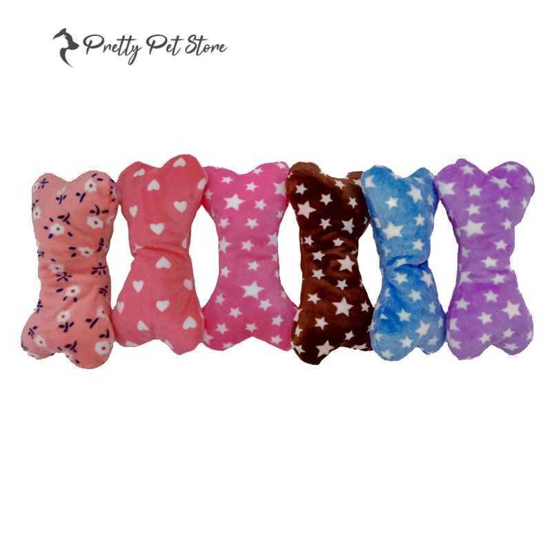 Cute Bone Plush Toy Dogs Toys 