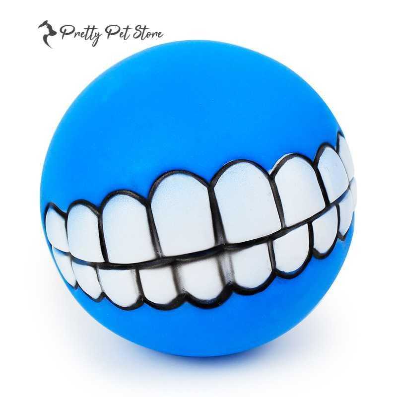 Funny Dog Ball with Teeth