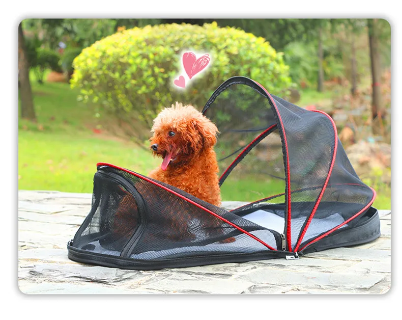 Tienda para perros, parque infantil plegable portátil, caseta de ejercicio para perros, cubierta de malla extraíble para interiores y exteriores, cama para perros, conejos y gatos